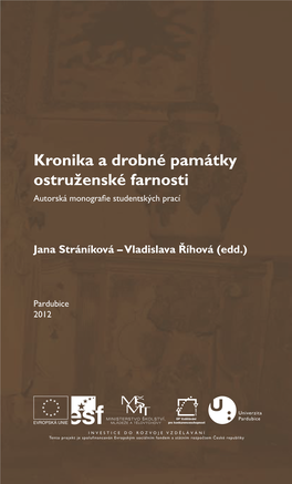 Kronika a Drobné Památky Ostruženské Farnosti