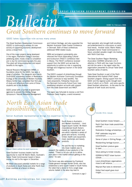 Great Southern Continues to Move Forward