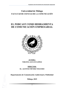 El Podcast Como Herramienta De Comunicación Empresarial