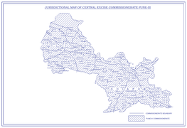 Jurisdictional Map of Central Excise Commissionerate Pune-Iii