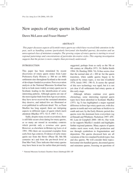 New Aspects of Rotary Querns in Scotland | 105