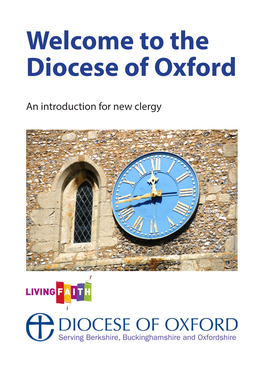 Welcome to the Diocese of Oxford