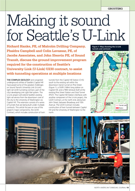 Richard Hanke Making It Sound for Seattle's U-Link