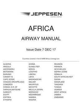 Africa Airway Manual