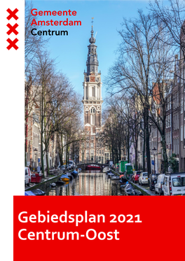 Gebiedsplan 2021 Centrum Oost
