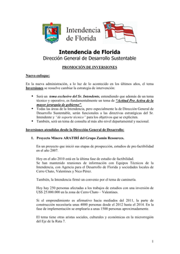 Promoción De Inversiones