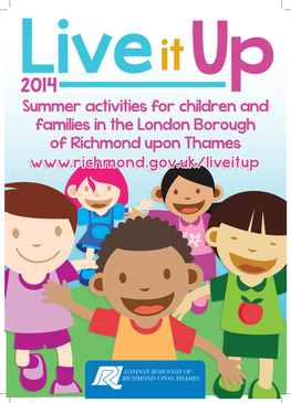 Summer Activities for Children and Families in the London Borough Of