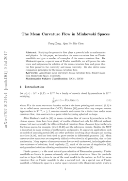 The Mean Curvature Flow in Minkowski Spaces