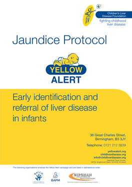 Jaundice Protocol