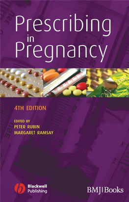 Prescribing in Pregnancy, Fourth Edition