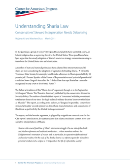 Understanding Sharia Law Conservatives’ Skewed Interpretation Needs Debunking