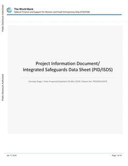 World Bank Document