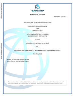 World Bank Document