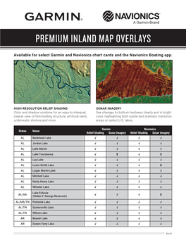 Premium Inland Map Overlays