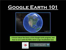 Google Earth 101