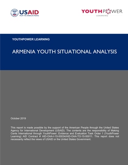 Armenia Youth Situational Analysis