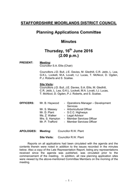 Staffordshire Moorlands District Council