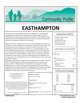 Easthampton Profile.Pdf