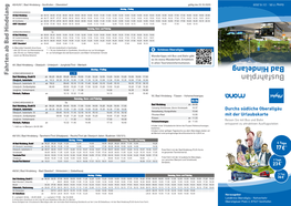 Busfahrplan Bad Hindelang