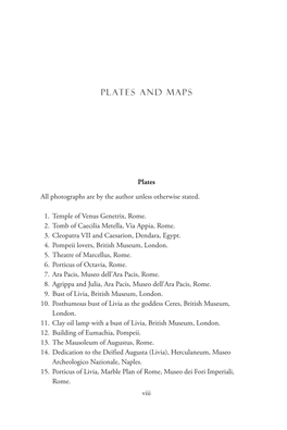 Plates and Maps