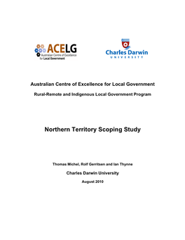 Northern Territory Scoping Study