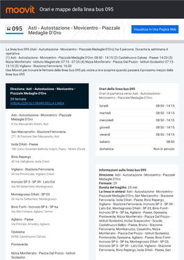 Guarda Il PDF: Orari, Fermate E Percorso Linea