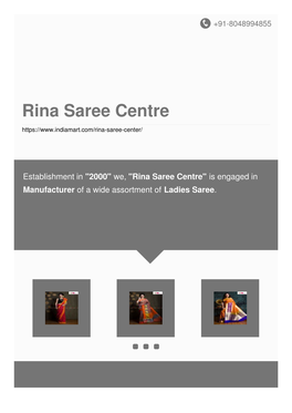 Rina Saree Centre