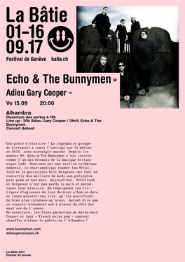 Echo & the Bunnymengb