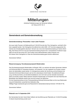 Professioneller Brief