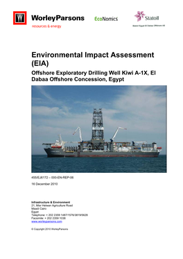 Statoil-Kiwi Well-Environment Impact Assessment