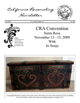 CRA Convention Santa Rosa