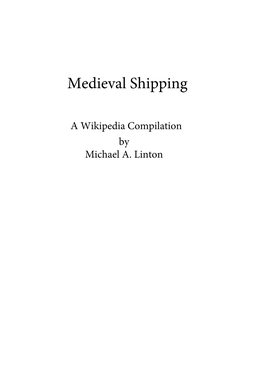 Medieval Shipping