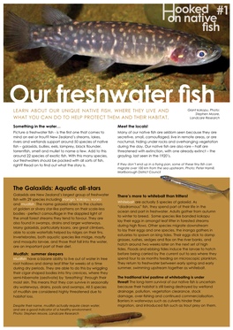 1 Our Freshwater Fish A4