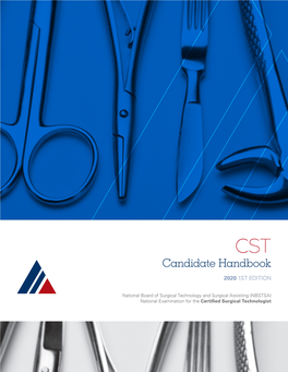 CST Candidate Handbook