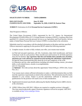 720Fda20b00056 Issuance Date