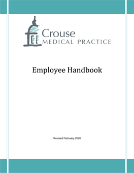 Employee Handbook