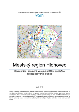 Mestský Región Hlohovec