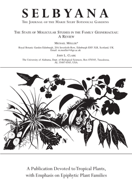 A Publication Devoted to Tropical Plants, with Emphasis On
