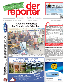 Großes Sommerfest Der Grundschule Schellhorn