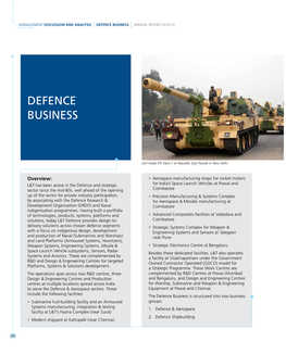 Defence Business Annual Report 2019-20