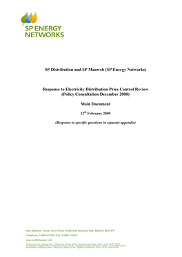 SP Distribution and SP Manweb (SP Energy Networks)