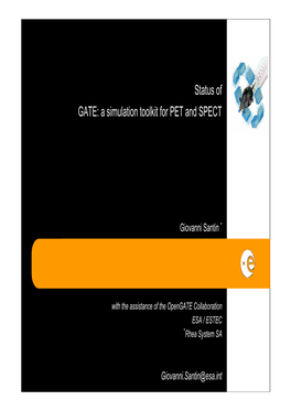 Status of GATE: a Simulation Toolkit for PET and SPECT