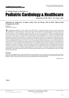 Pediatric Cardiology & Healthcare