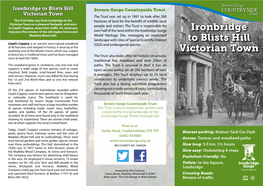 Ironbridge to Blists Hill Victorian Town Leaflet