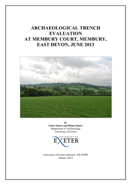 Membury Court 2013 Report.Pdf (PDF, 5.782Mb)