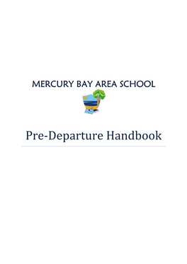 Pre-Departure Handbook