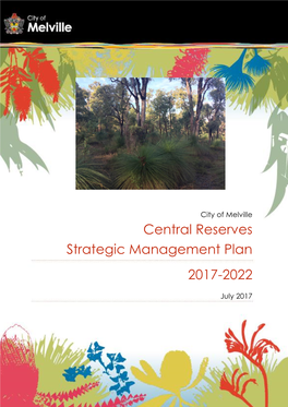 Central Reserves Strategic Management Plan 2017-2022
