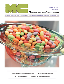 Manufacturing Confectioner Global Source for Chocolate, Confectionery and Biscuit Information