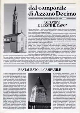 Dal Campanile Di Azzano·Decimo