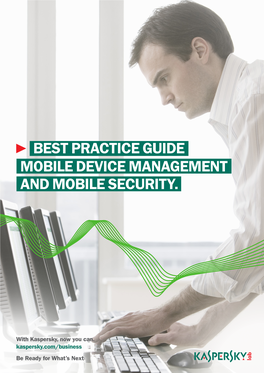 MDM Security Best Practice Guide | Kaspersky